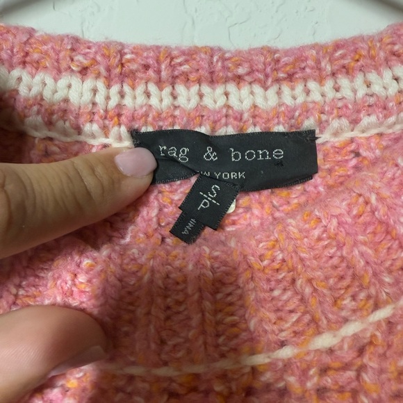 Rag & Bone Cheryl Wool Blend Sweater Size Small - Picture 5 of 6